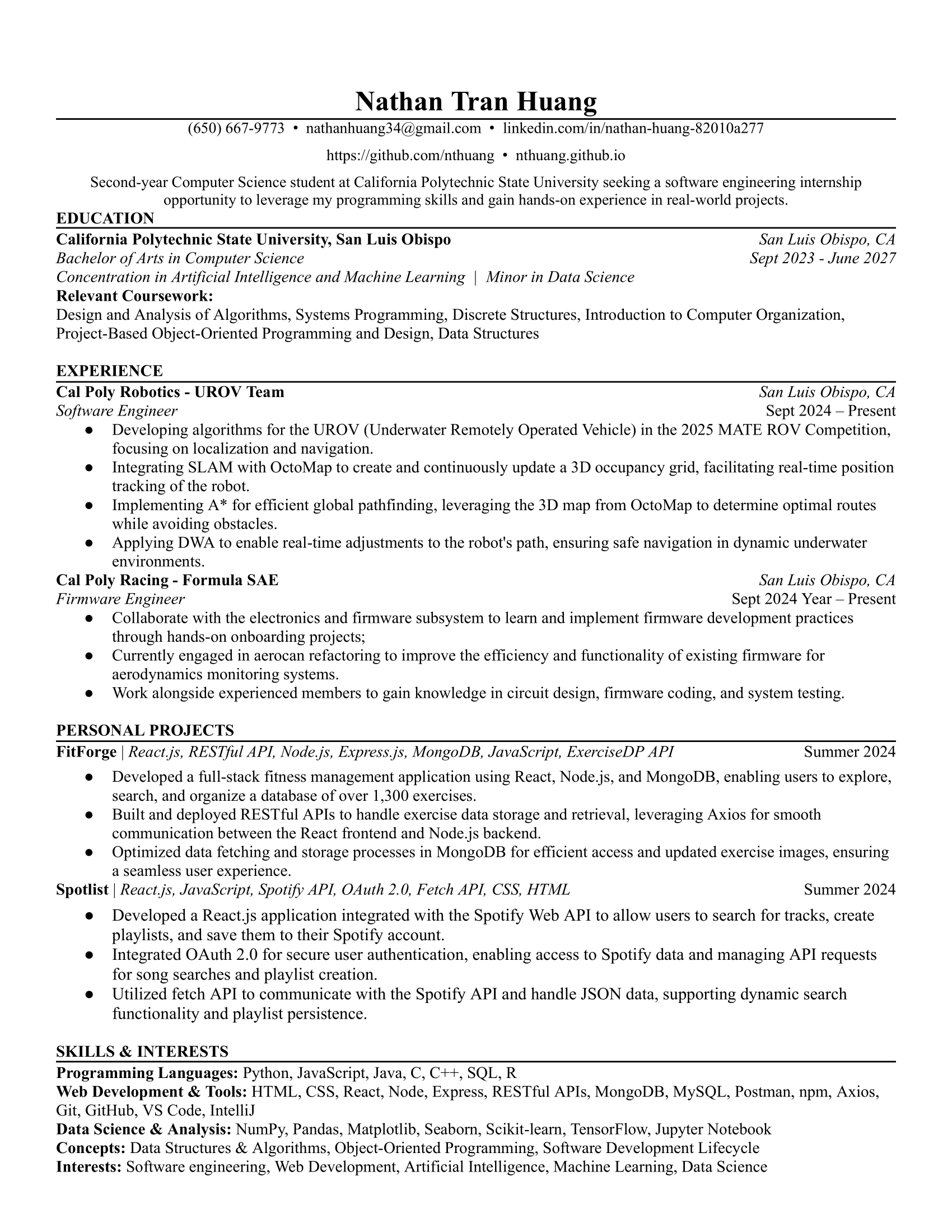 Image of Nathan's Resume